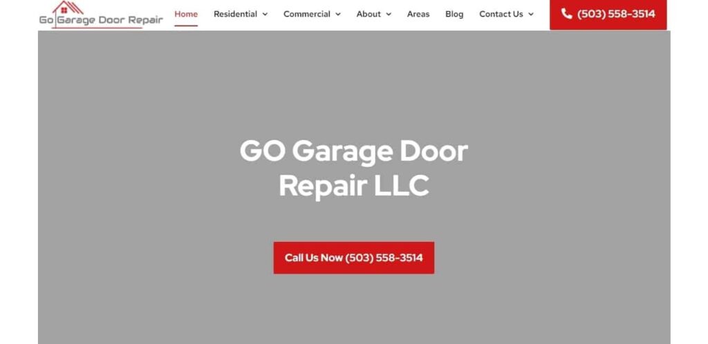 Go Garage Door Repair's Homepage