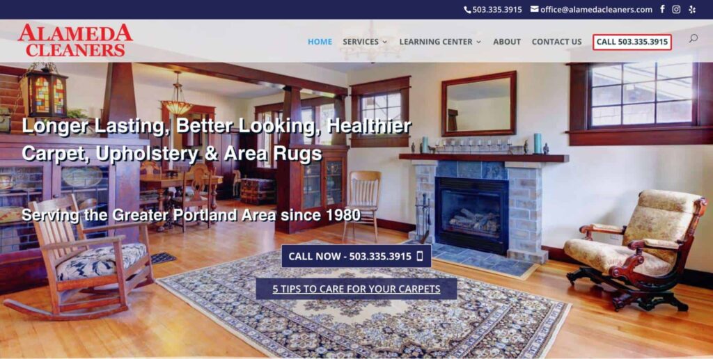 Alameda Cleaners Homepage