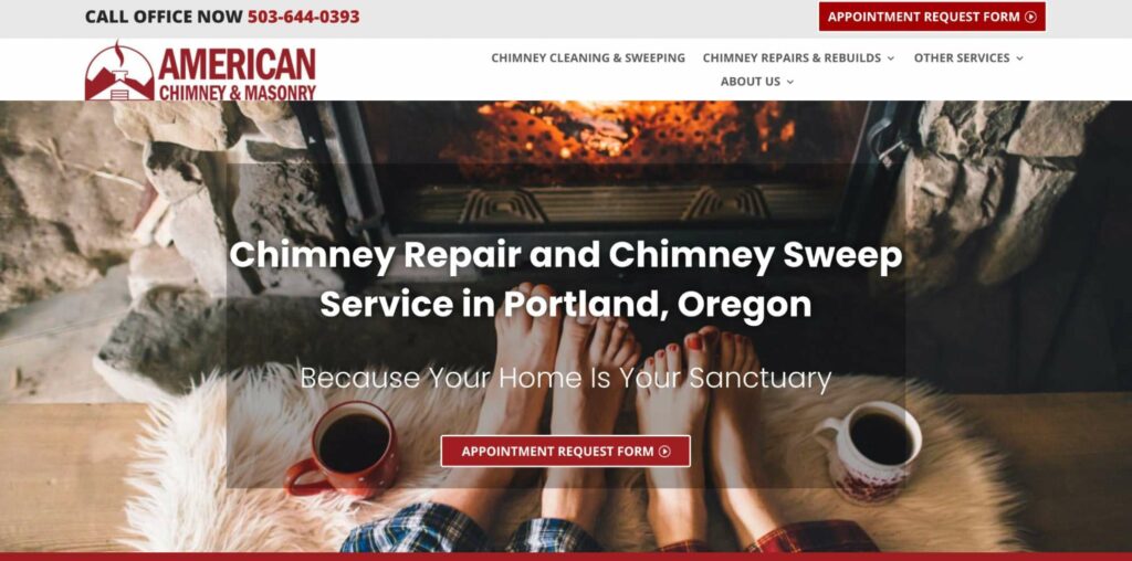 American Chimney & Masonry Homepage