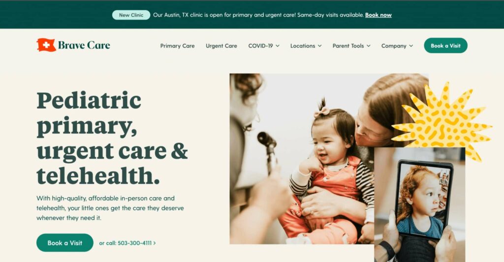 Brave Care Homepage