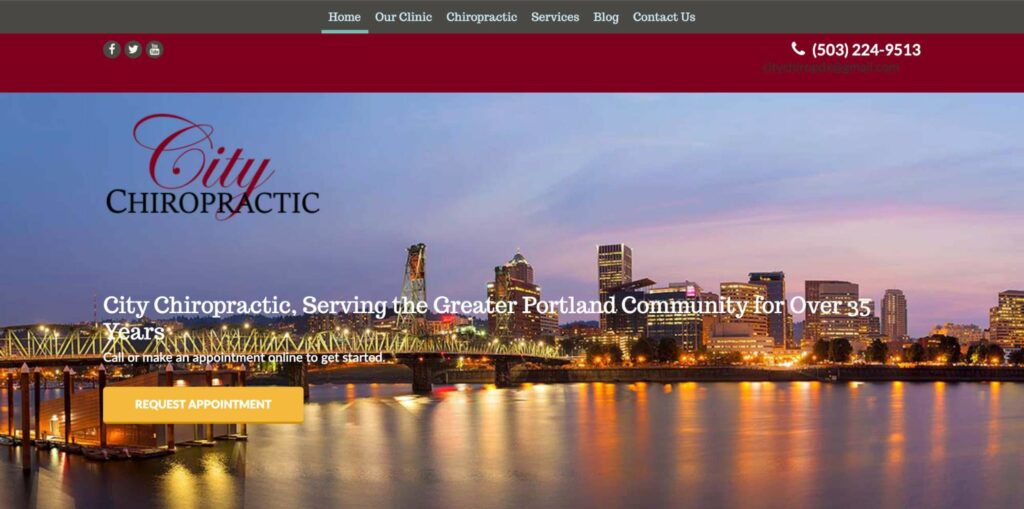 City Chiropractic Homepage