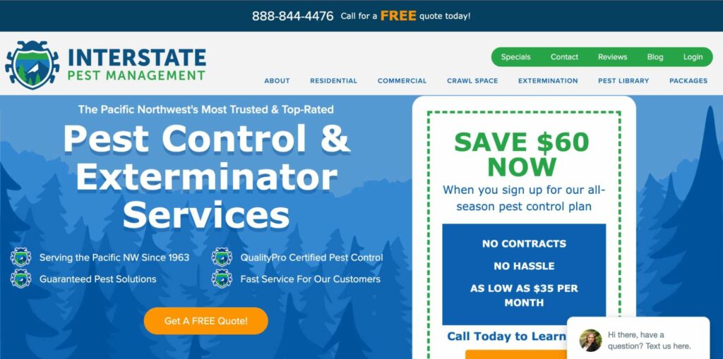 Interstate Pest Management Homepage