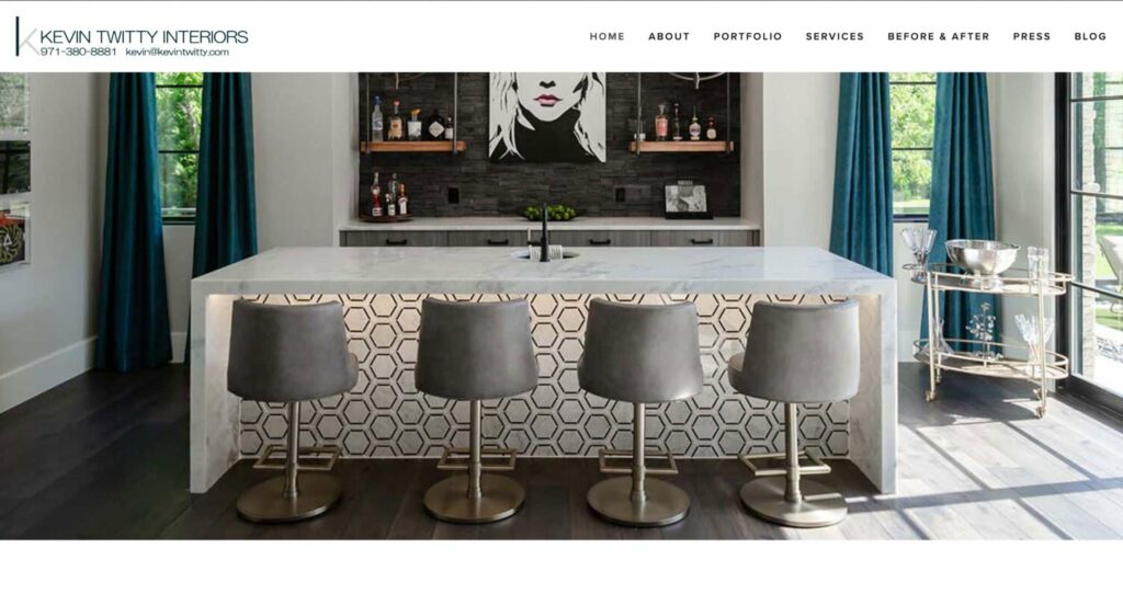 Kevin Twitty Interiors Homepage