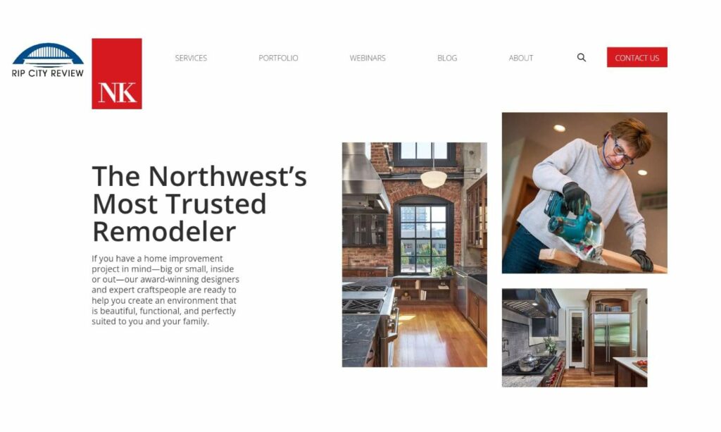 Neil Kelly Design Center Portland Homepage