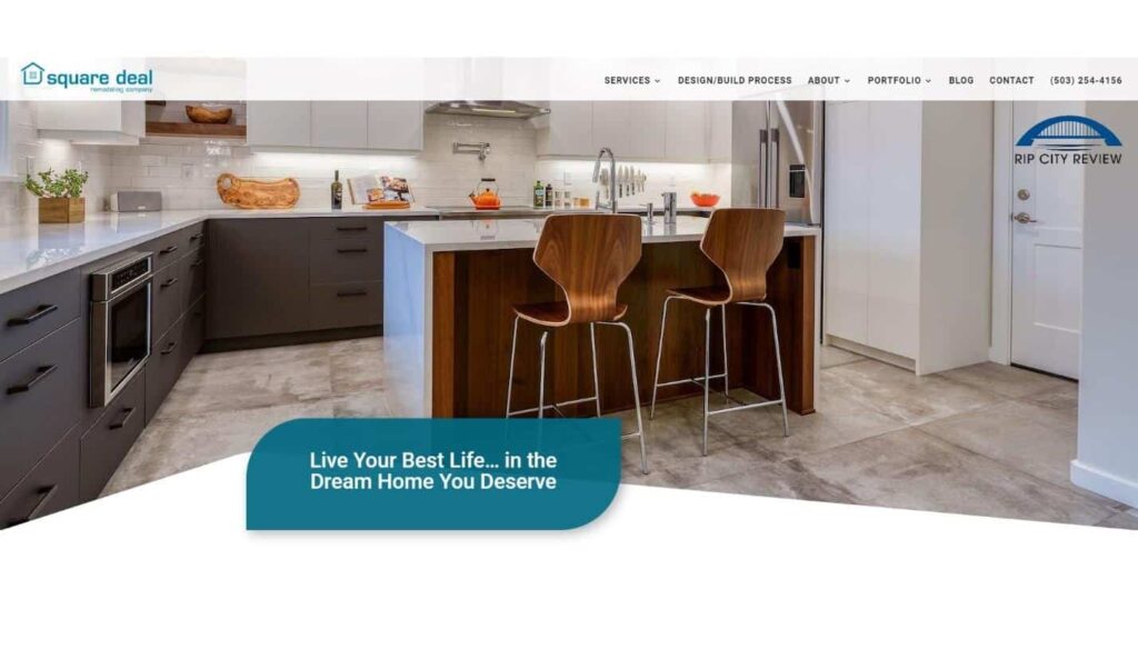 Square Deal Remodeling Homepage