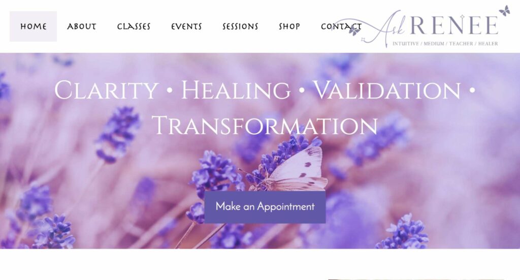 AskRenee Homepage