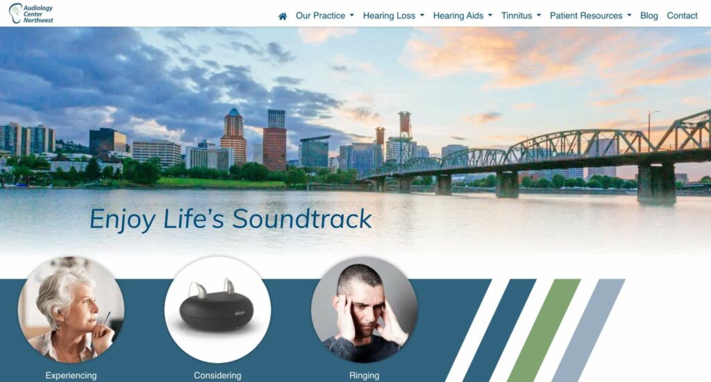 Audiology Center Northwest Homepage