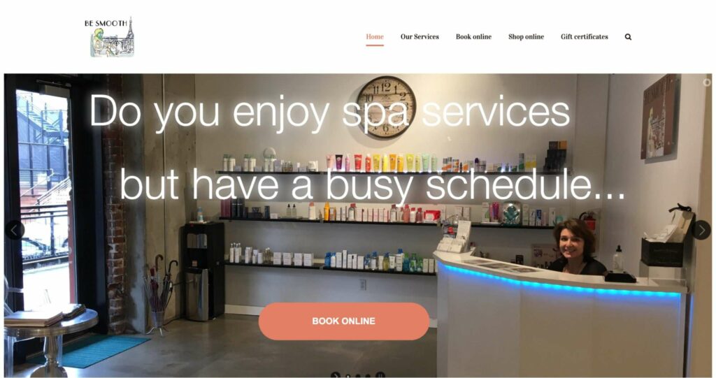 Be Smooth Homepage