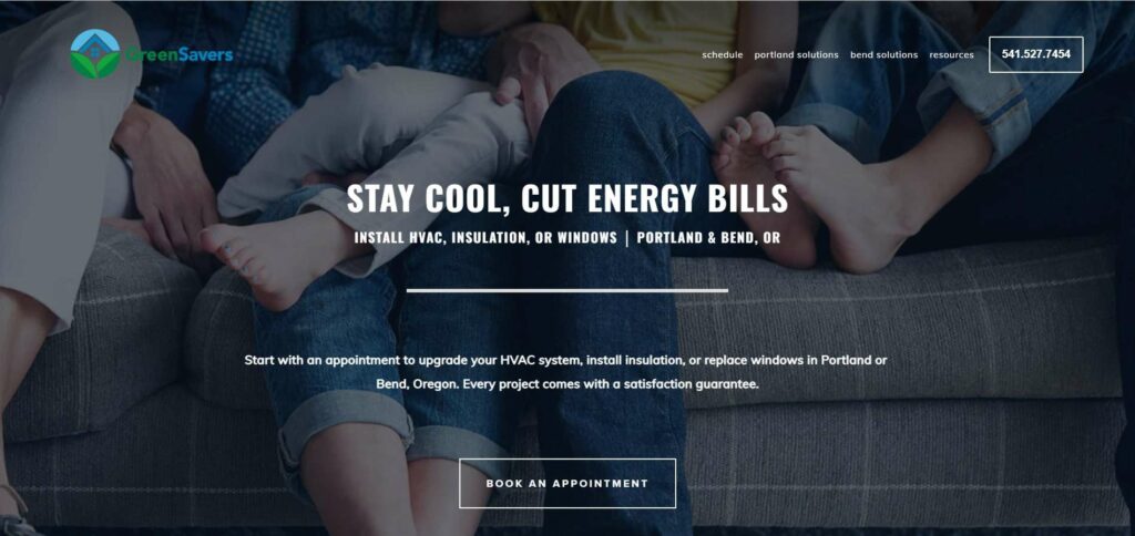 Green Savers Homepage