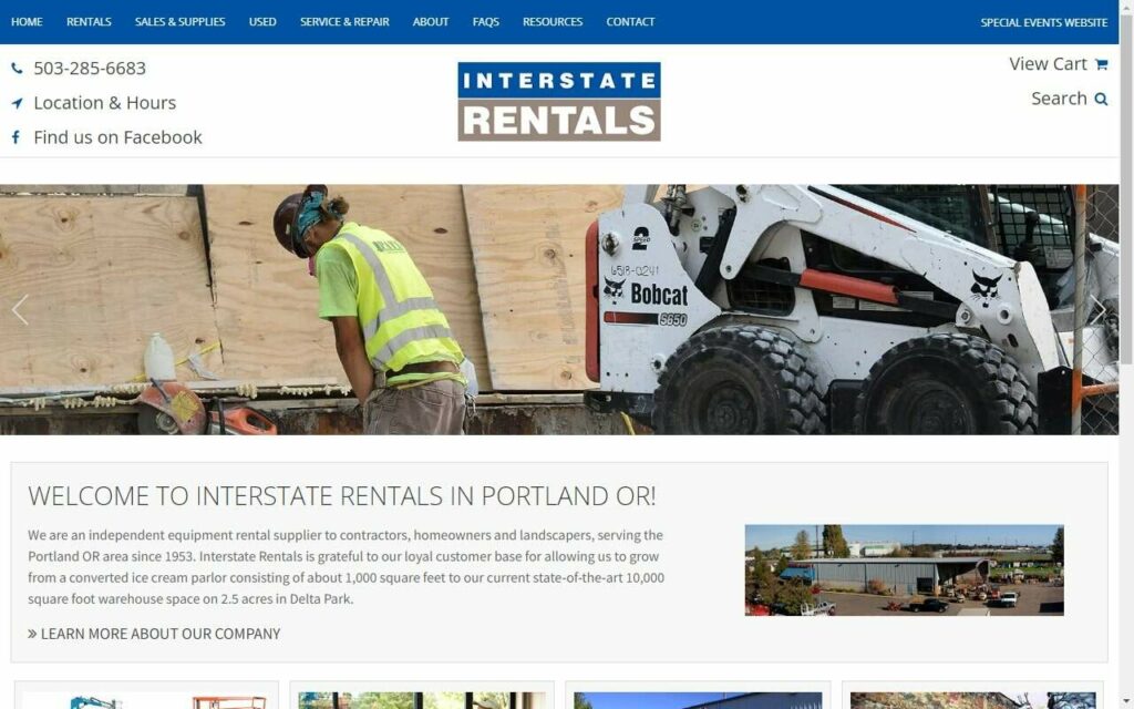 Interstate Rentals, Inc. Homepage