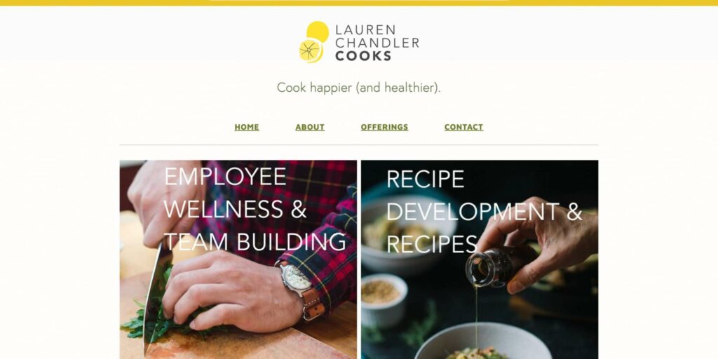 Lauren Chandler Cooks Homepage