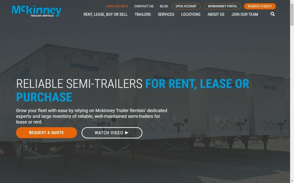 Mckinney Trailer Rentals in Portland Homepage