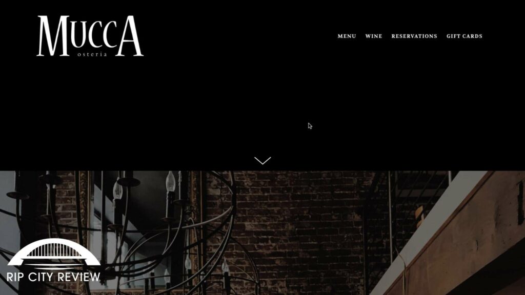 Mucca Osteria Homepage