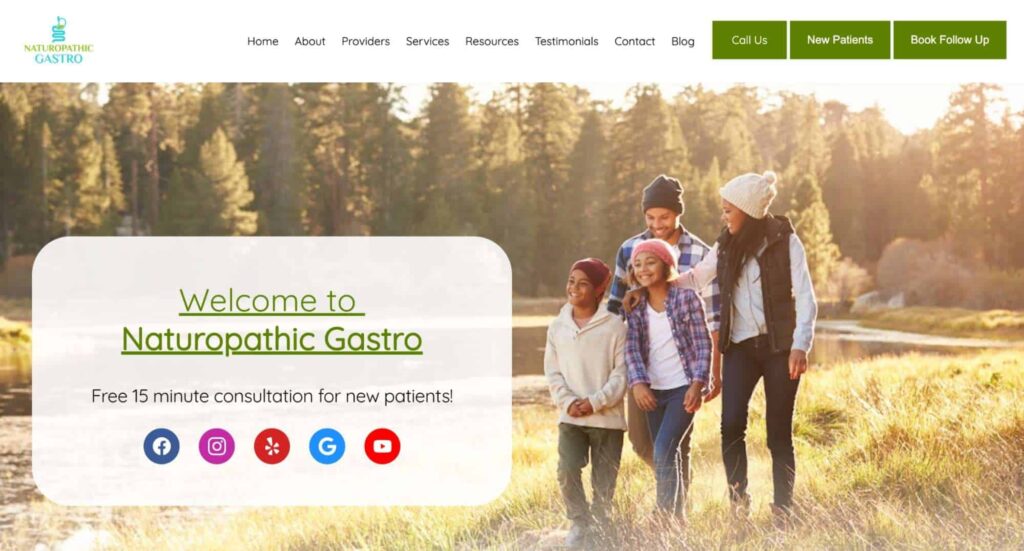 Naturopathic Gastro Homepage