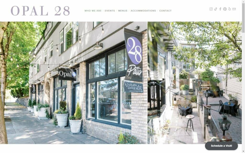 Opal 28 Homepage