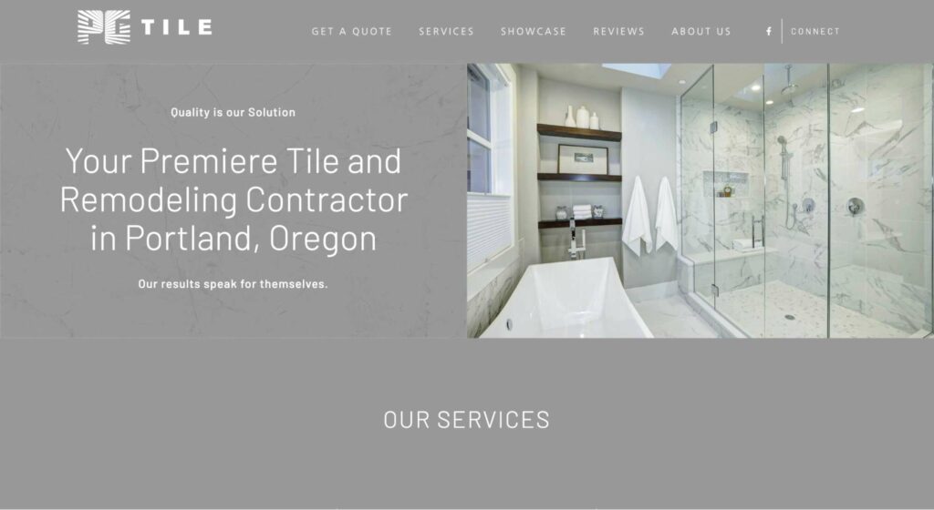 PG Tile Bathroom Remodeling Homepage