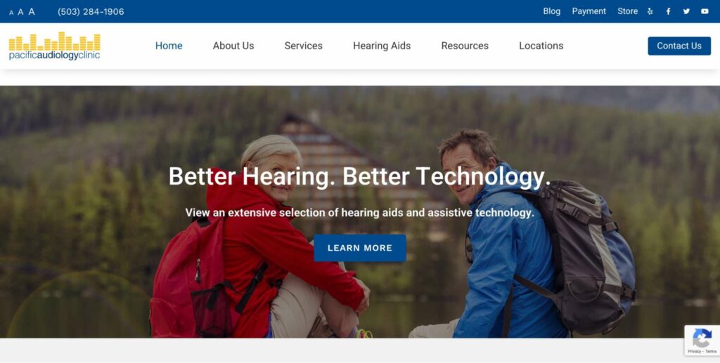 Pacific Audiology Clinic Homepage