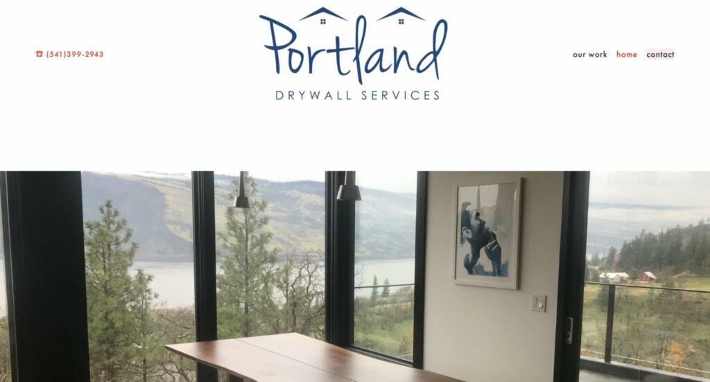 Portland Drywall Services Homepage