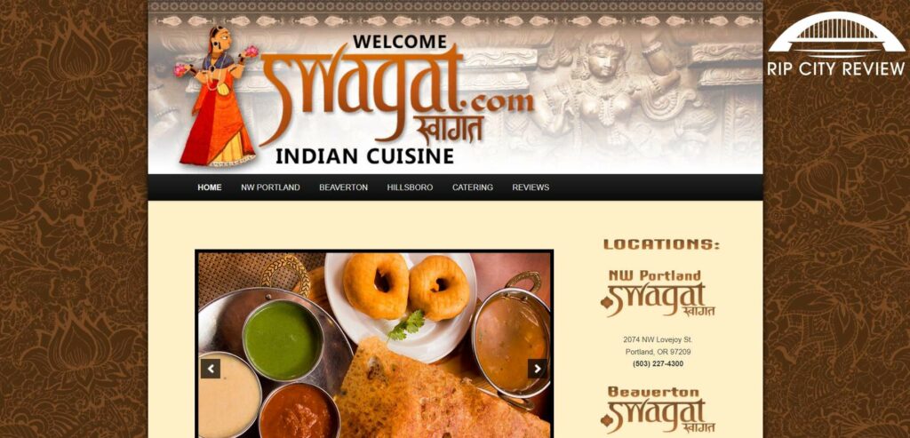 Swagat Homepage