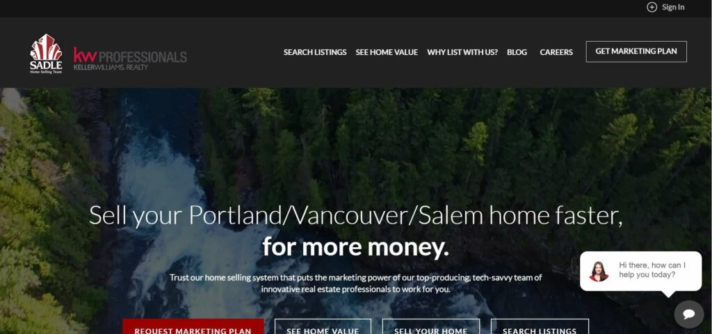 The Sadle Home Selling Team Homepage
