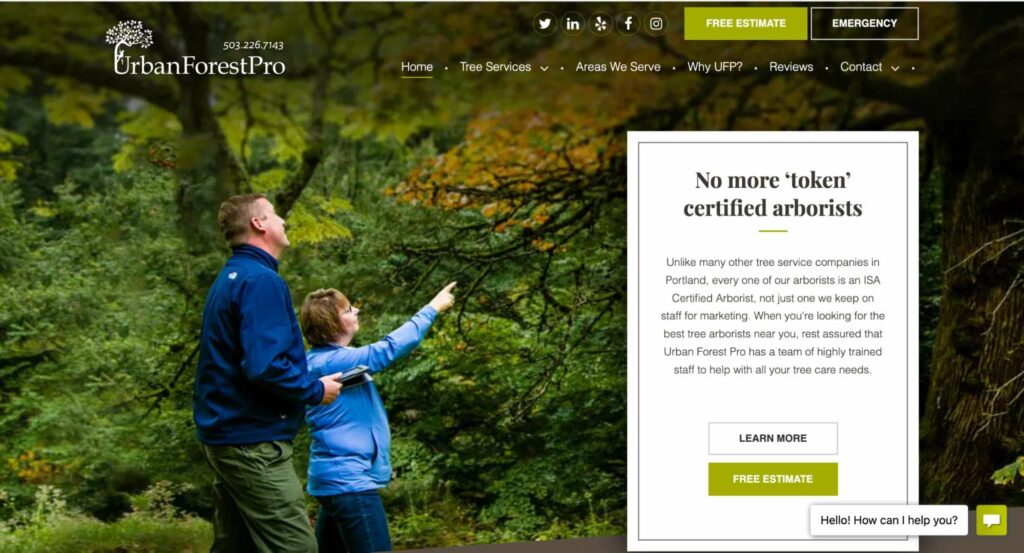 Urban Forest Professionals Homepage