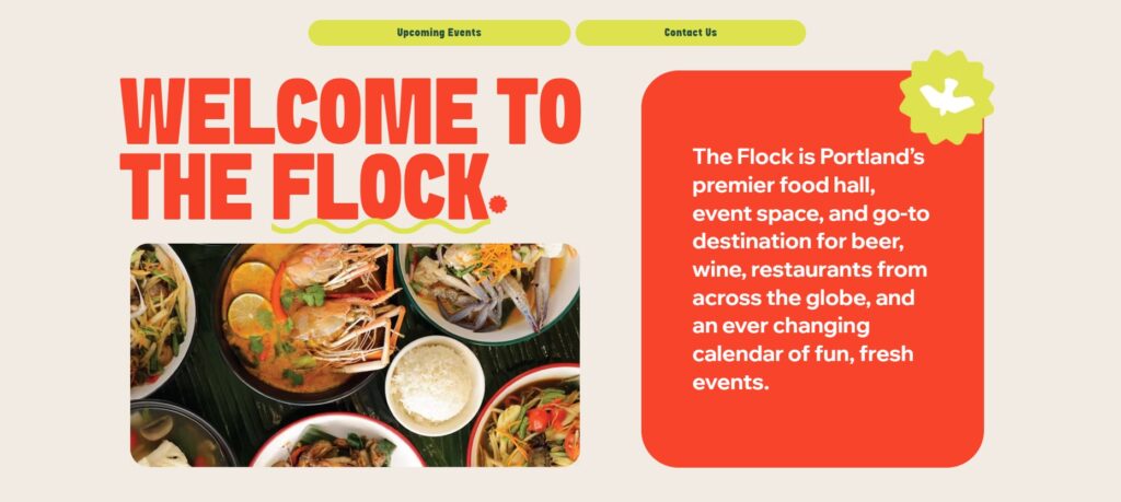 flock homepage