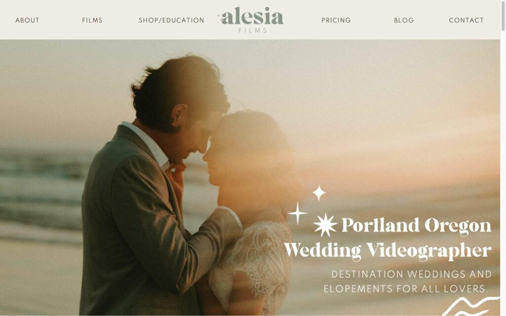 Alesia Films Homepage