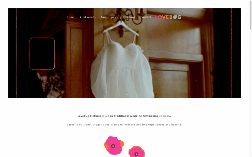 Lovebug Pictures Homepage