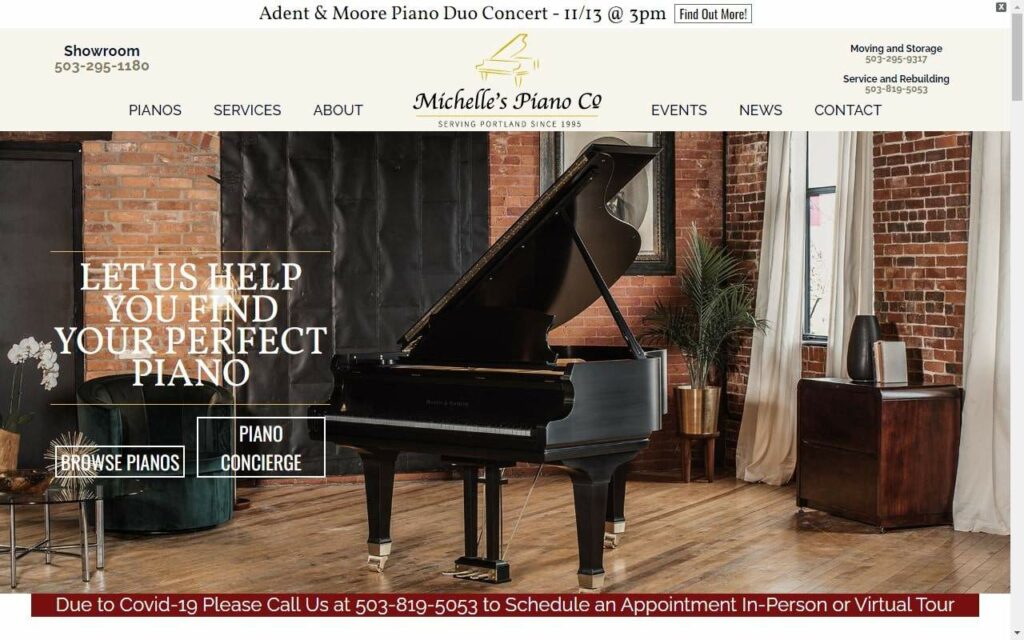 Michelle's Piano' Homepage