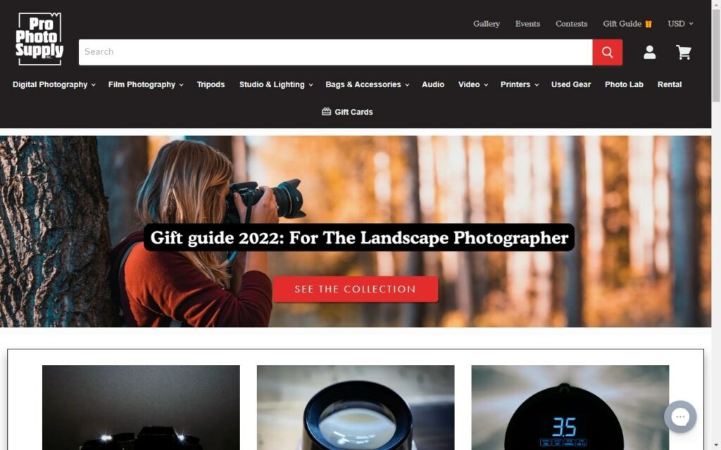 Pro Photo Supply Photo Lab' Homepage