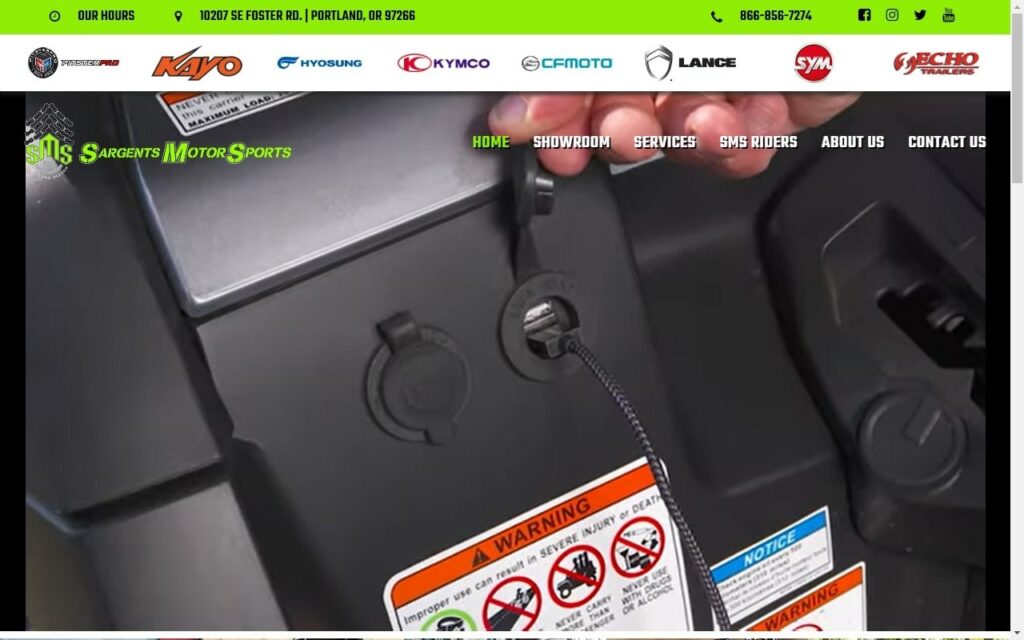 Sargent's MotorSports Homepage
