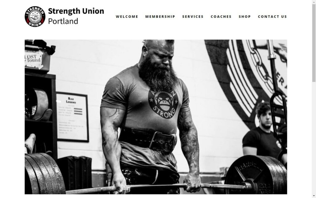 Strength Union Homepage