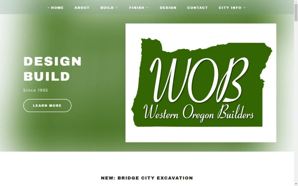 Western Oregon Builders' Homepage