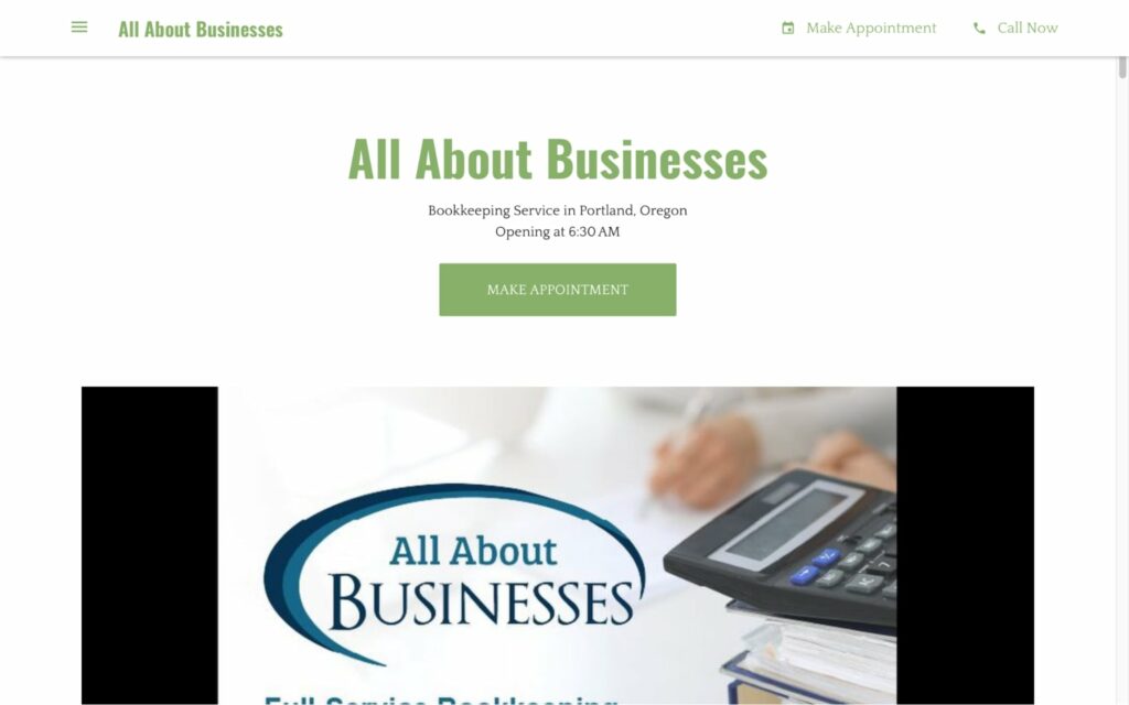 All About Businesses