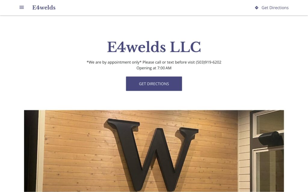 E4welds' Homepage