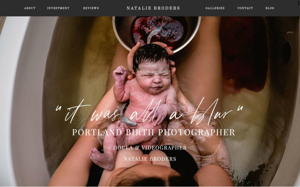Natalie Broders Birth Photography