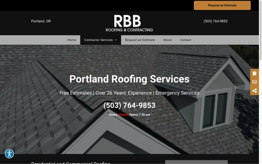 RBB Roofing & Contracting