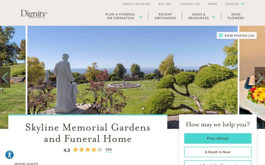 Skyline Memorial Gardens and Funeral Home