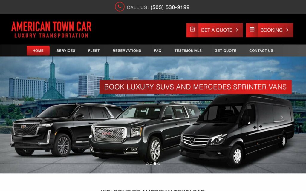 American Town Car's Homepage