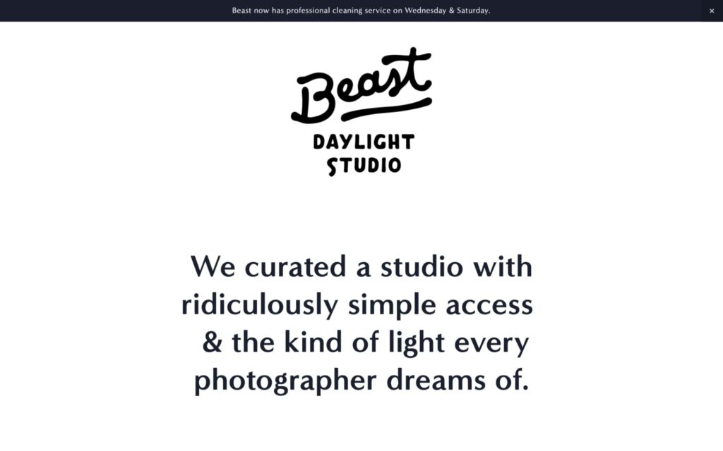 Beast Daylight Studio's Homepage