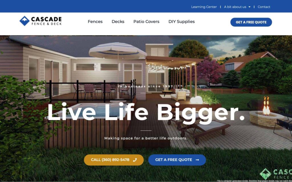 Cascade Fence & Deck's Homepage