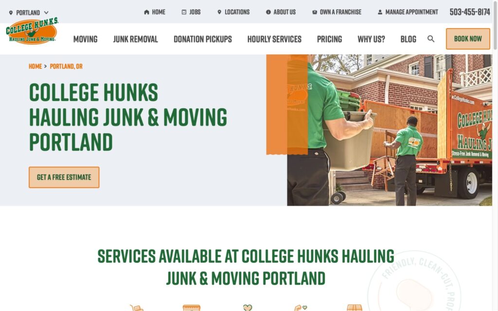 College Hunks Hauling Junk and Moving's Homepage