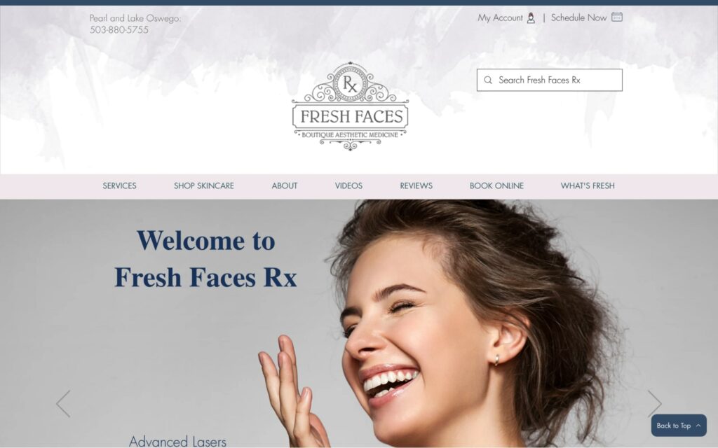 Fresh Faces Rx's Homepage