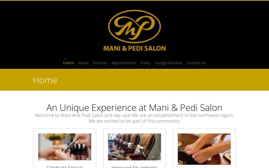 Mani & Pedi Nail Salon Portland Manicures and Pedicures's Homepage
