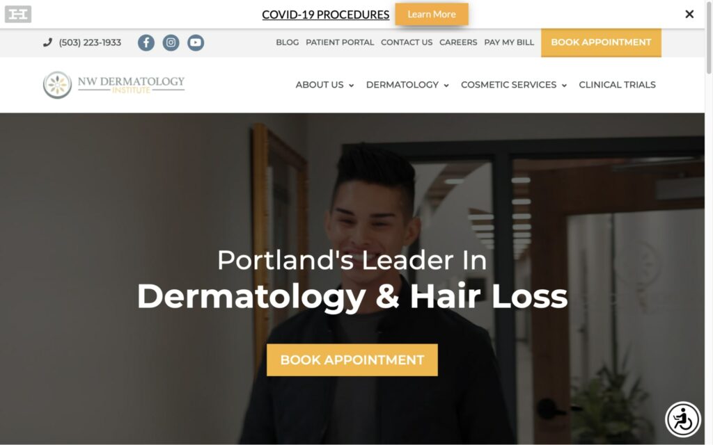 NW Dermatology Institute's Homepage