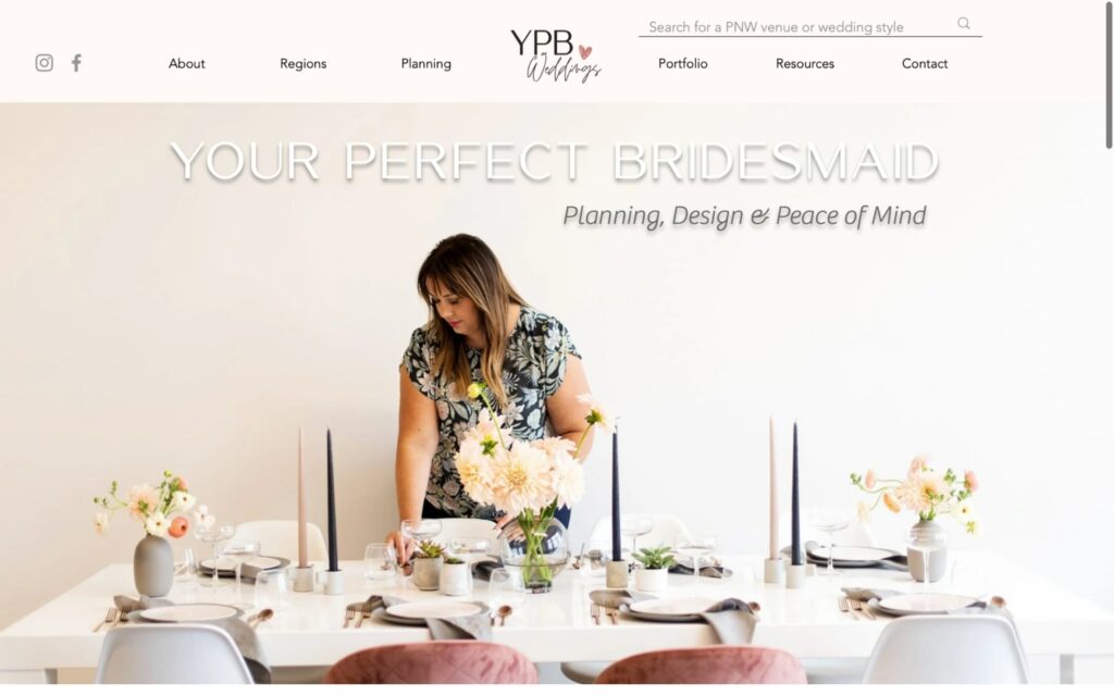 Your Perfect Bridesmaid's Homepage