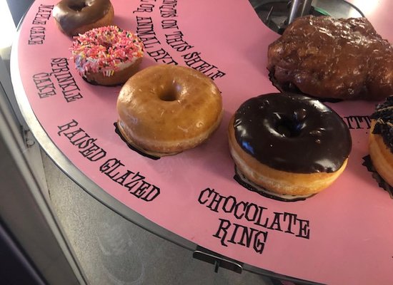 Grab a quick bite at Voodoo Doughnut