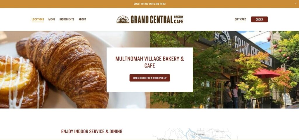 Have coffee and pastries at Grand Central Bakery