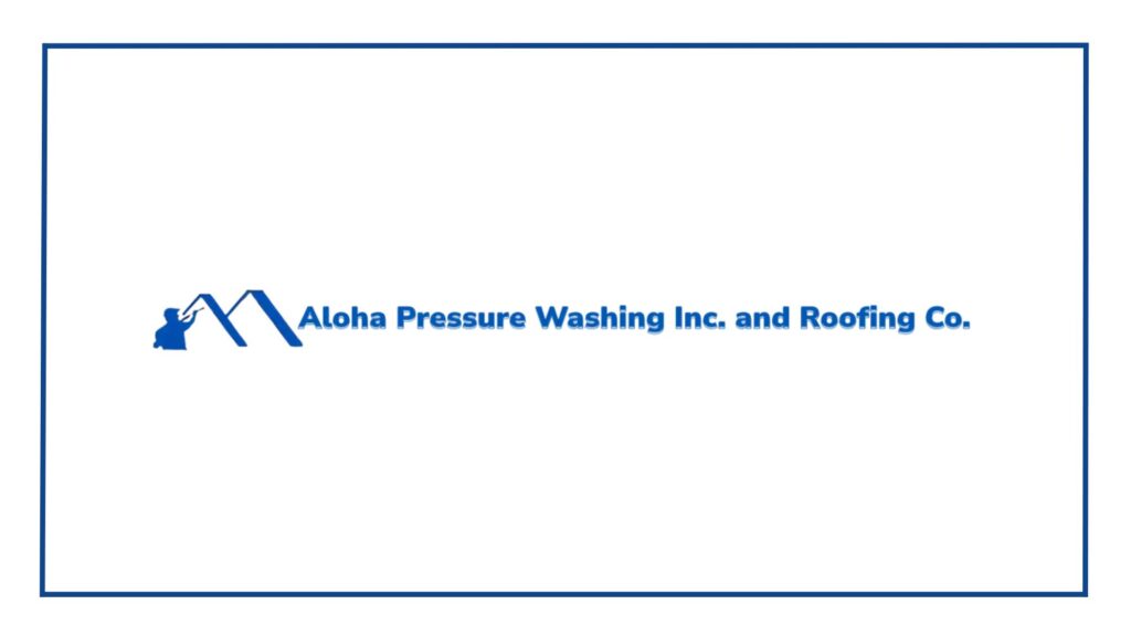 aloha pressure washing logo